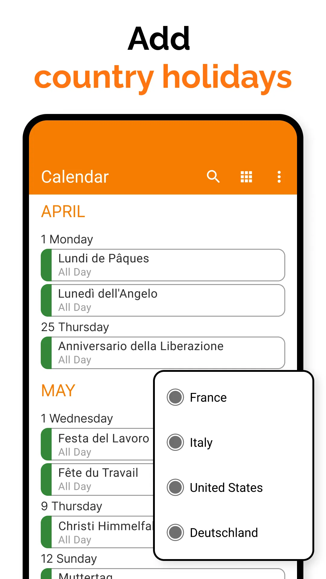 Simple Calendar | Indus Appstore | Screenshot