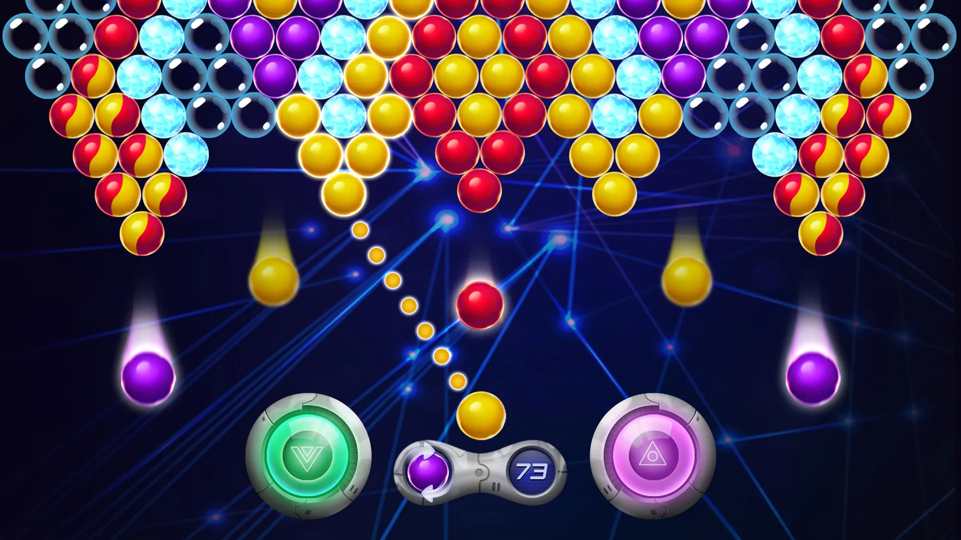 Bubble Heroes Galaxy | Indus Appstore | Screenshot