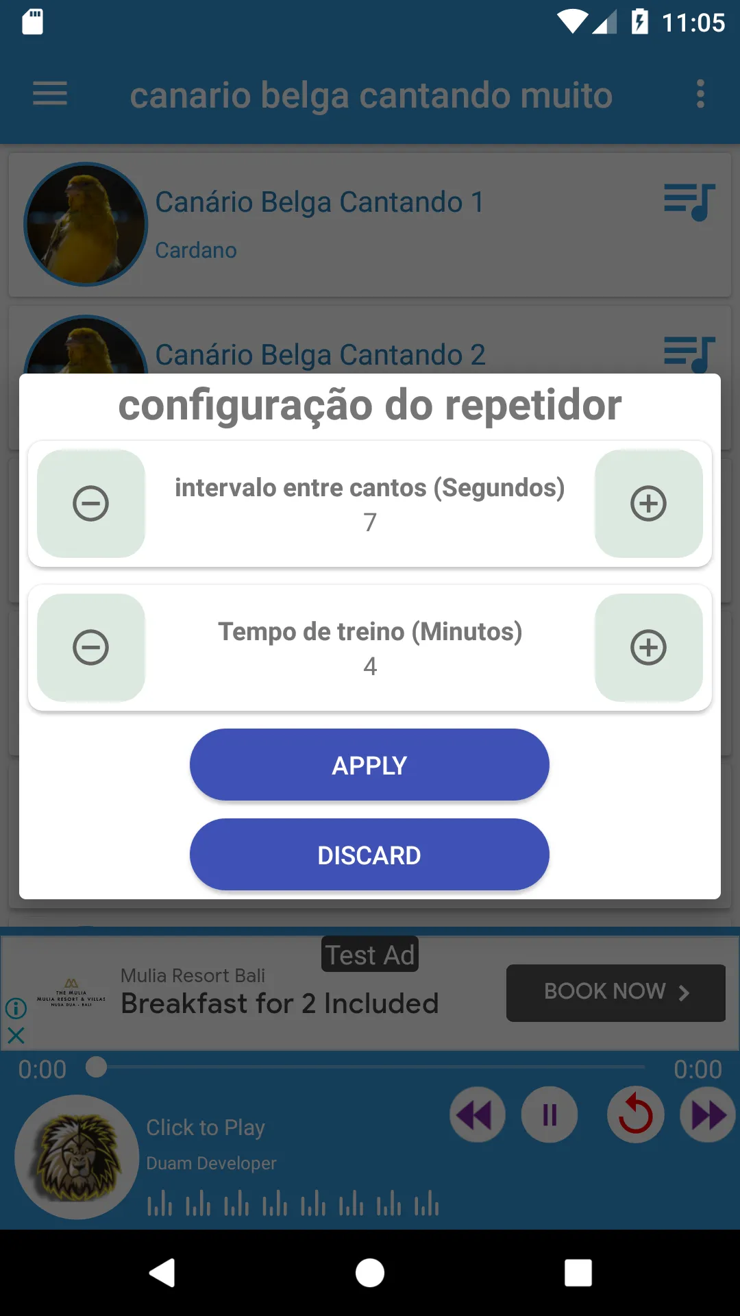 Canário Belga Cantando | Indus Appstore | Screenshot