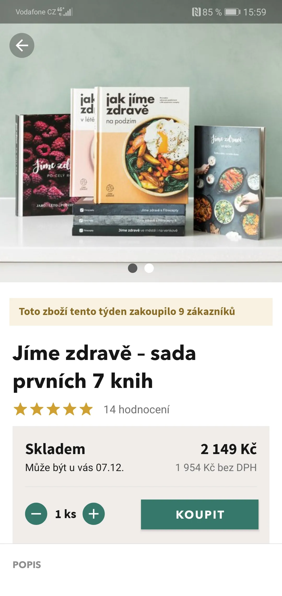 Jíme zdravě | Indus Appstore | Screenshot