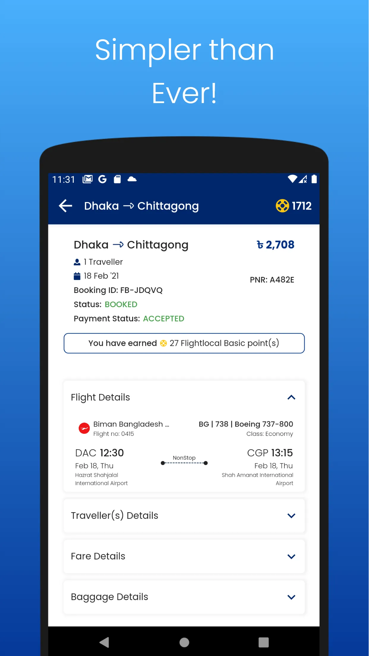 Tryotel: Book Flights | Indus Appstore | Screenshot