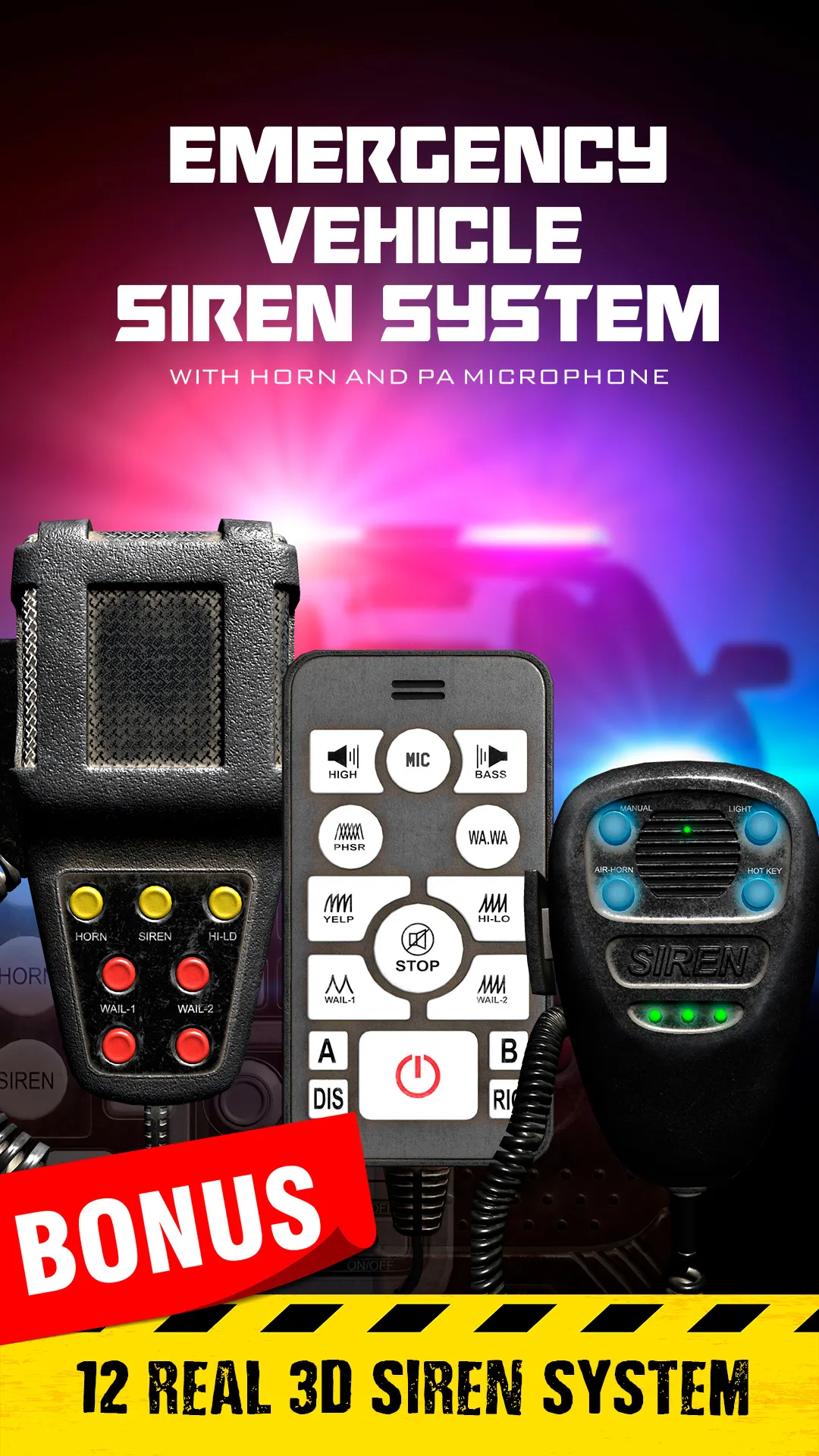 Siren sounds set: siren system | Indus Appstore | Screenshot