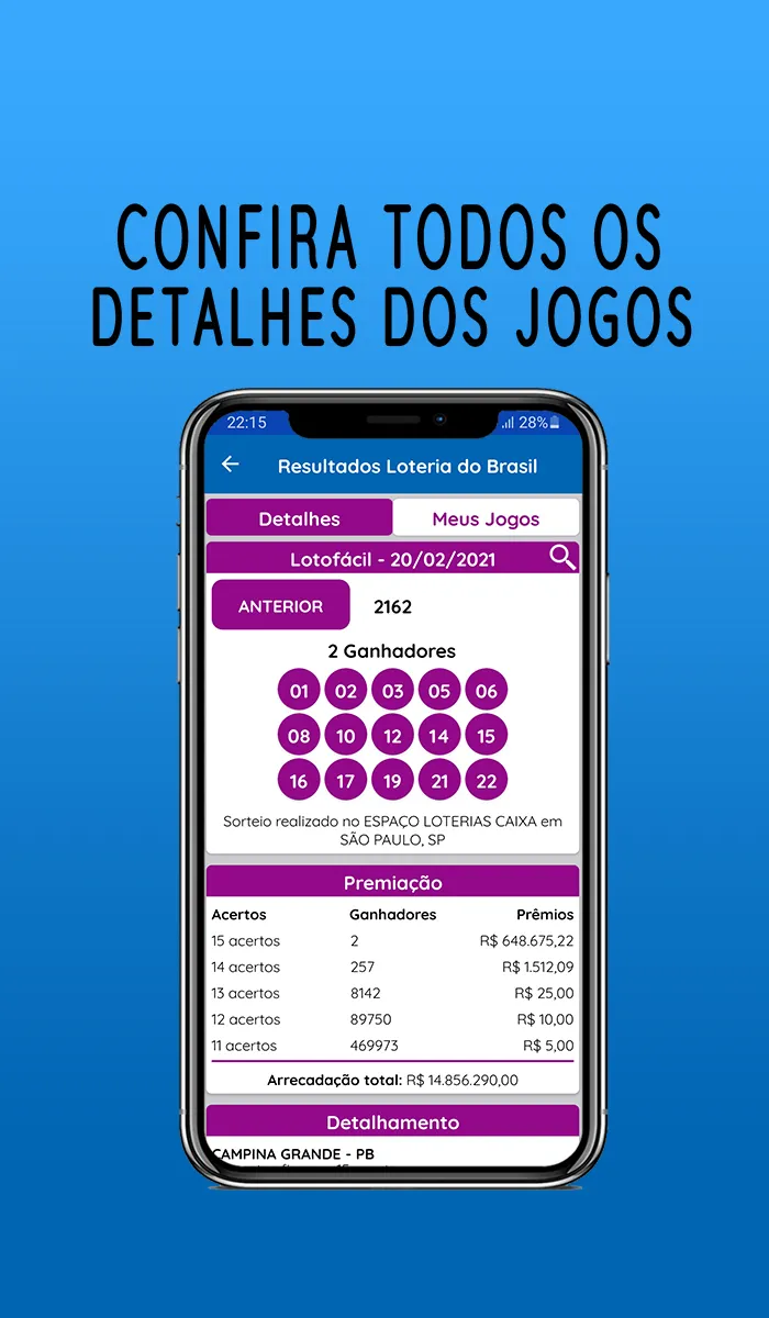 Resultados Loteria do Brasil | Indus Appstore | Screenshot