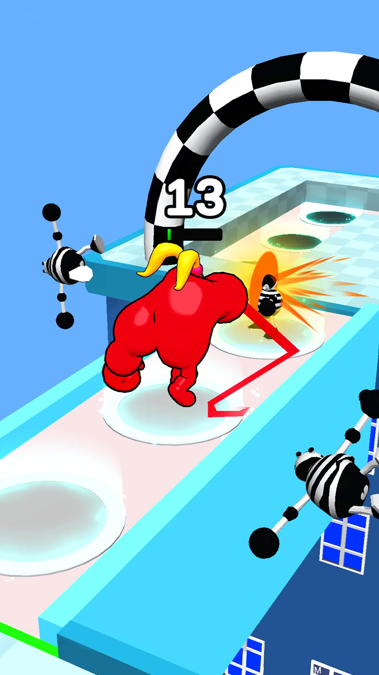 Punchy Race: Run & Fight Game | Indus Appstore | Screenshot