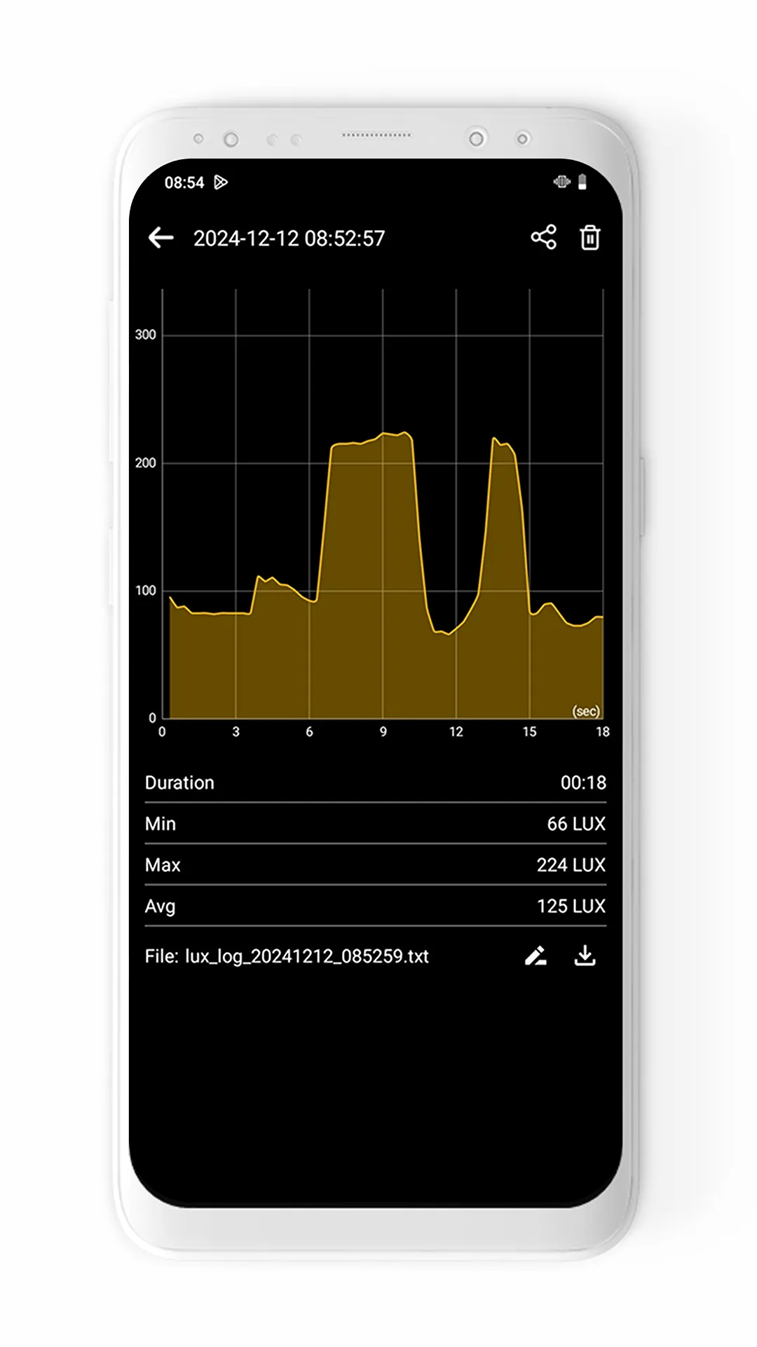 Light Meter - Lux Meter | Indus Appstore | Screenshot