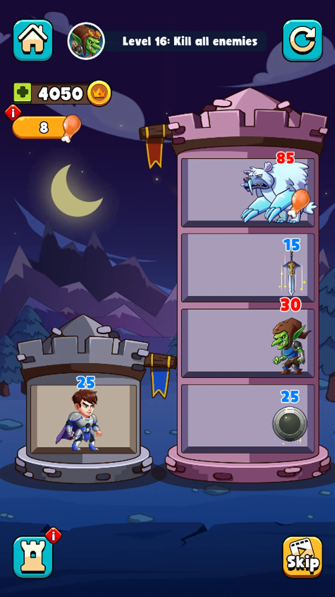 Hero Tower Wars - Merge Puzzle | Indus Appstore | Screenshot