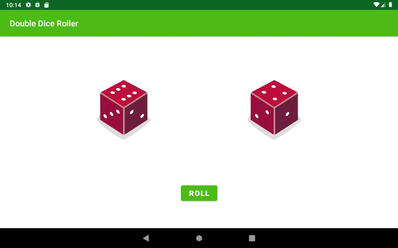 Double Dice Roller | Indus Appstore | Screenshot