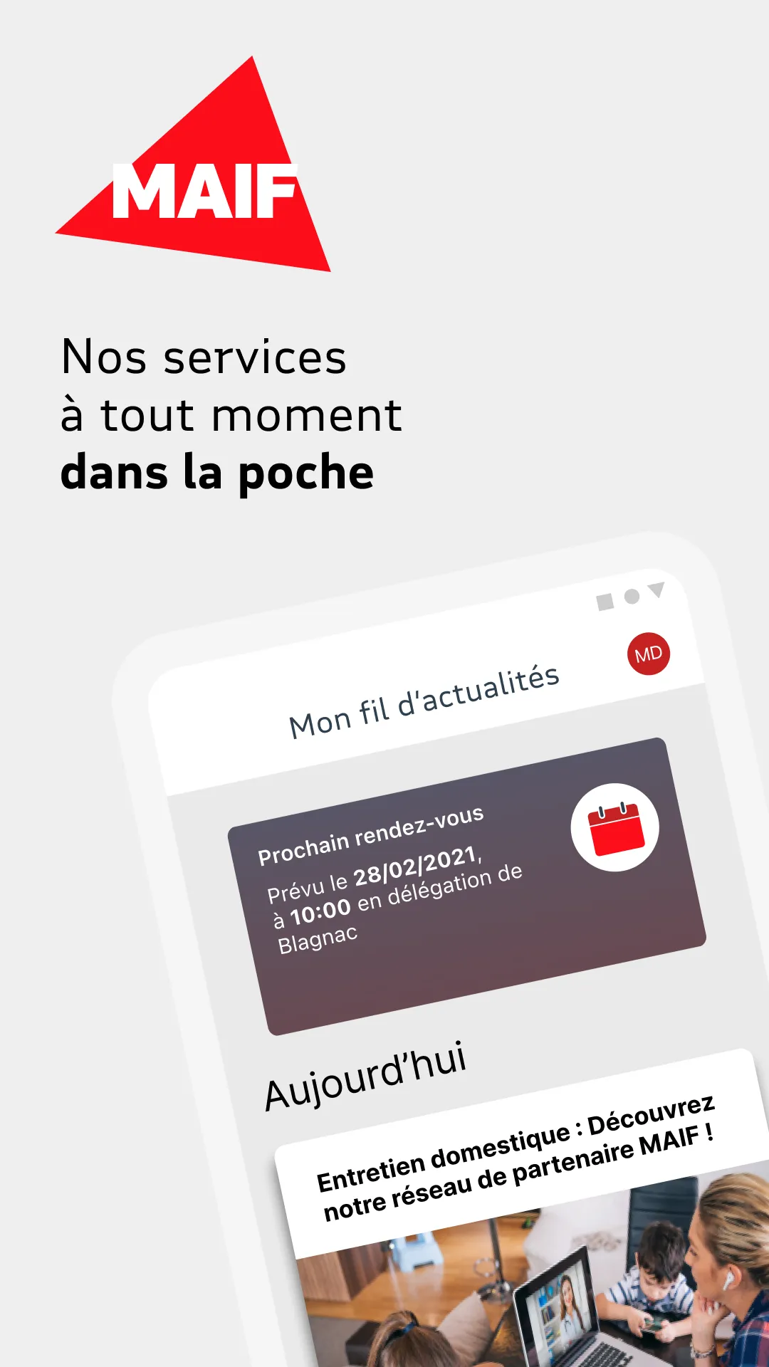 MAIF - Assurances auto, maison | Indus Appstore | Screenshot