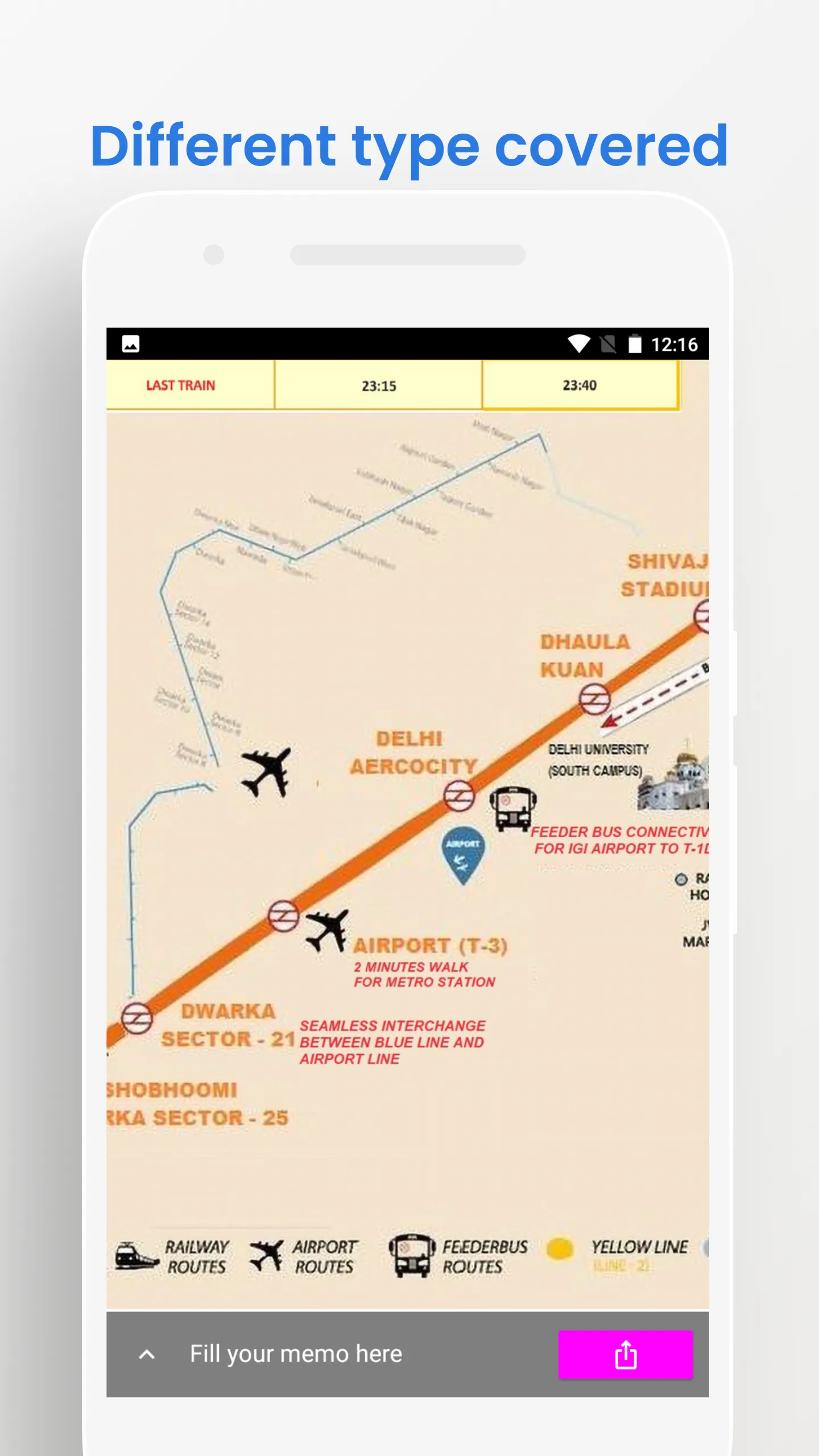 Delhi Metro Travel Guide | Indus Appstore | Screenshot