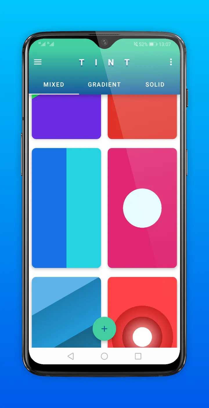 Tint : Make Gradient Wallpaper | Indus Appstore | Screenshot