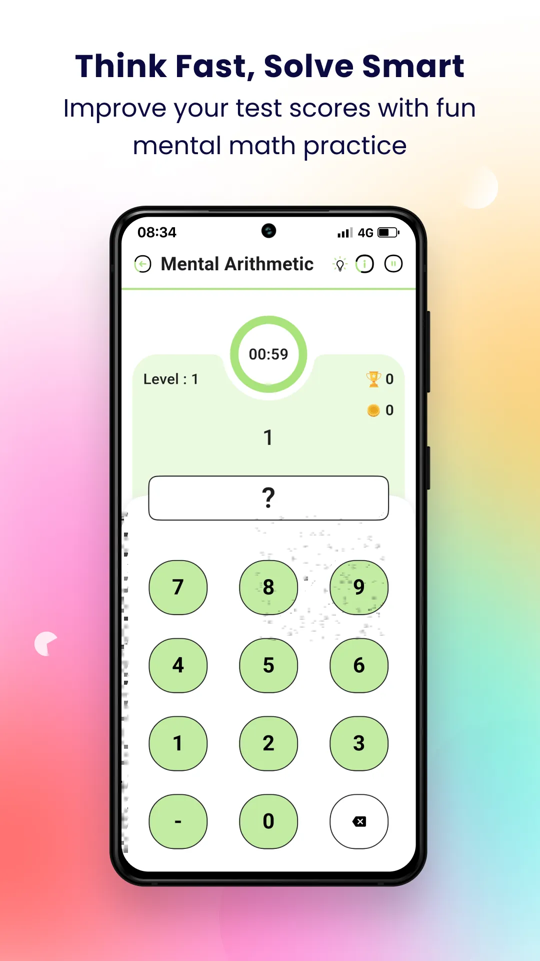 Fun With Math : Brain Exercise | Indus Appstore | Screenshot
