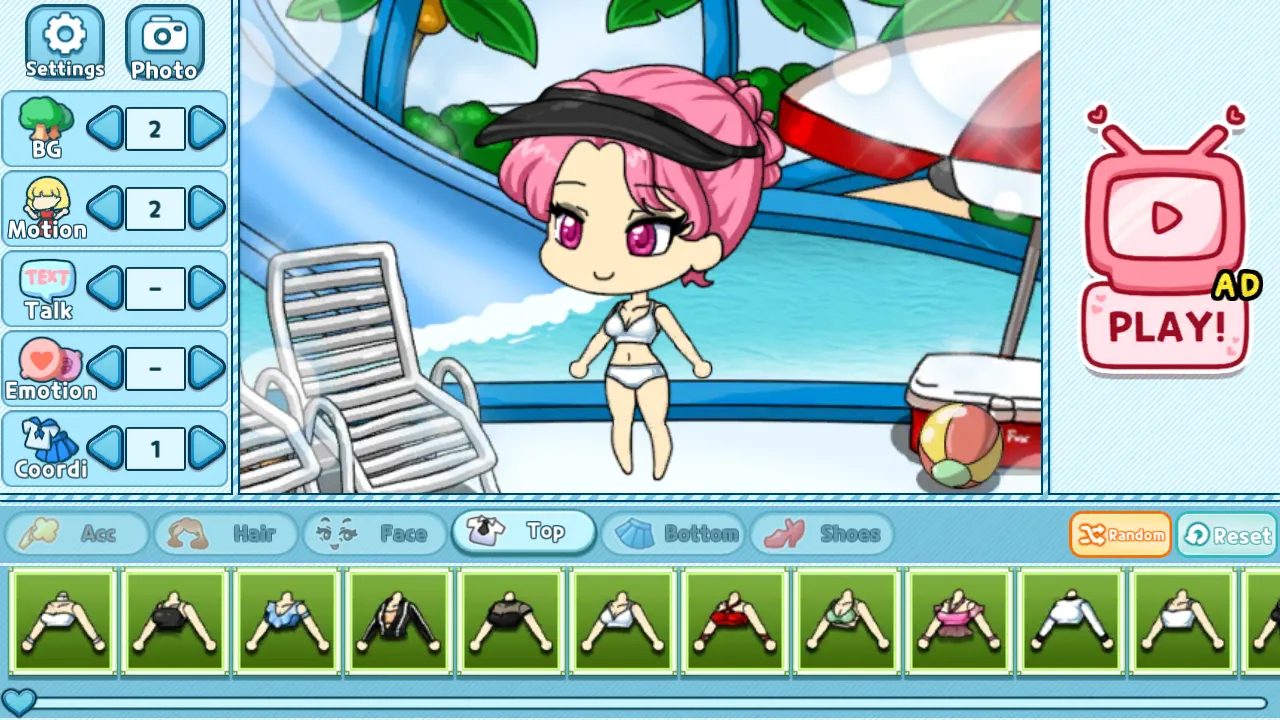 WaterPark Pretty Girl: dressup | Indus Appstore | Screenshot