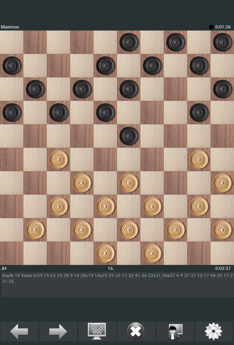 Maximus Draughts | Indus Appstore | Screenshot