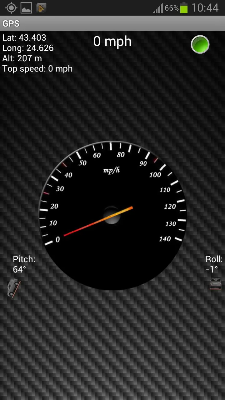 GPS Speedometer with HUD | Indus Appstore | Screenshot