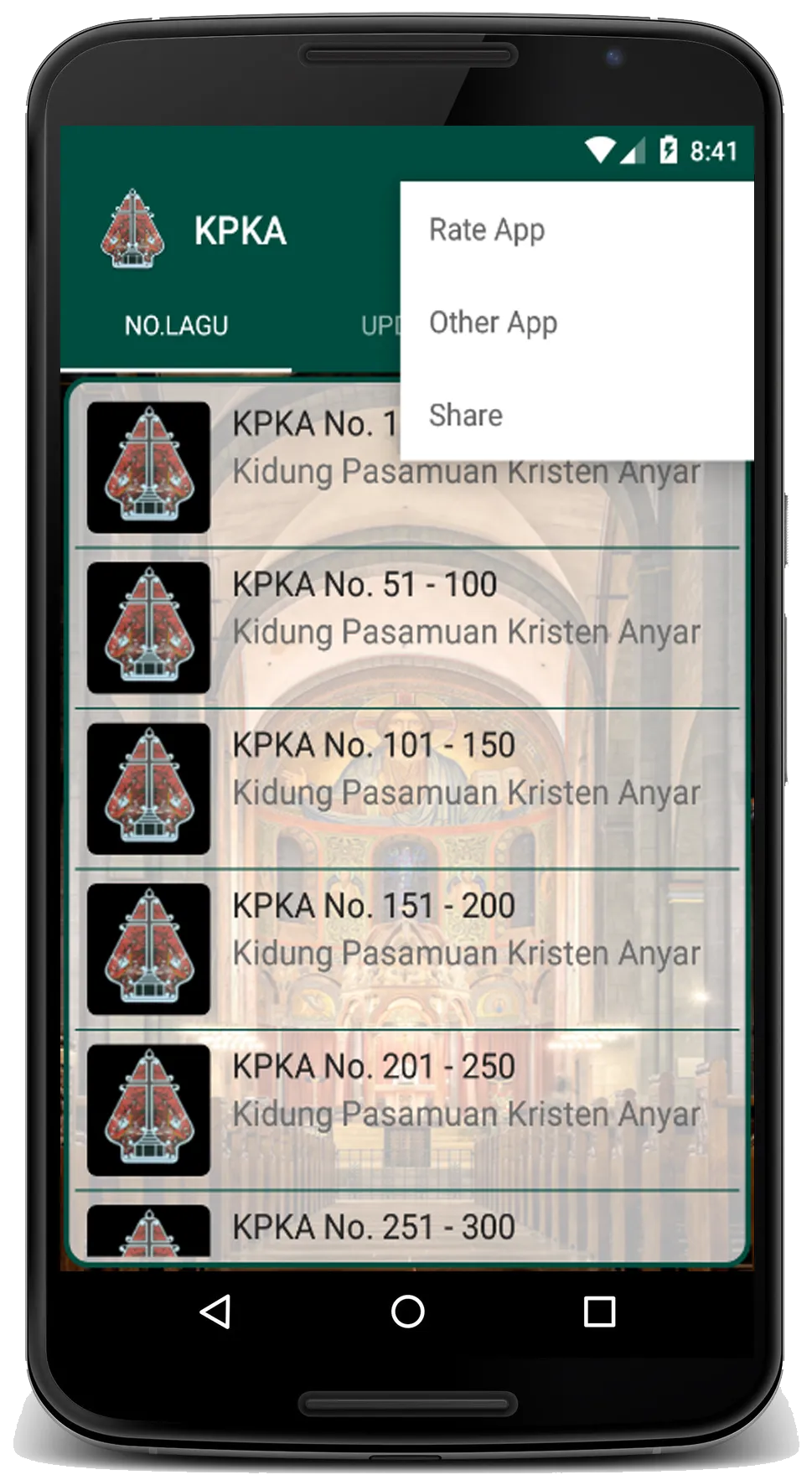 KPKA ~ Kidung Pasamuan Kristen | Indus Appstore | Screenshot