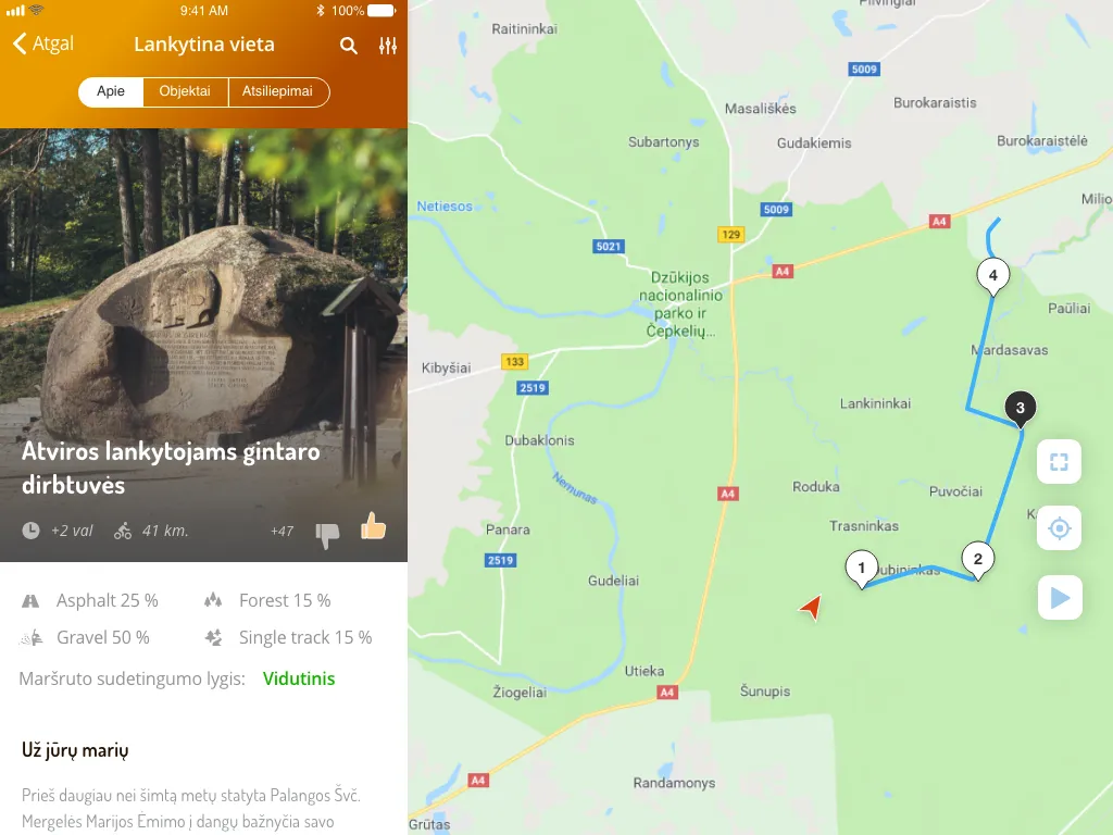 Gintaro kelionė | Indus Appstore | Screenshot