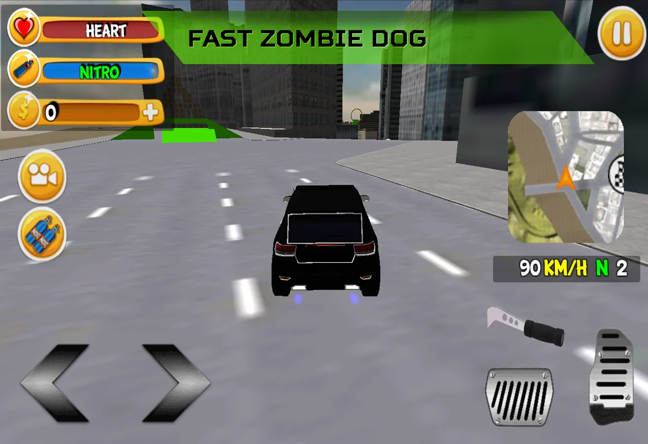 Real 4x4 Jeep Drive City Dogs | Indus Appstore | Screenshot