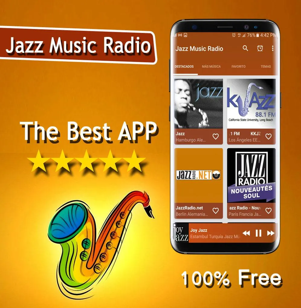 Jazz Music Radio | Indus Appstore | Screenshot