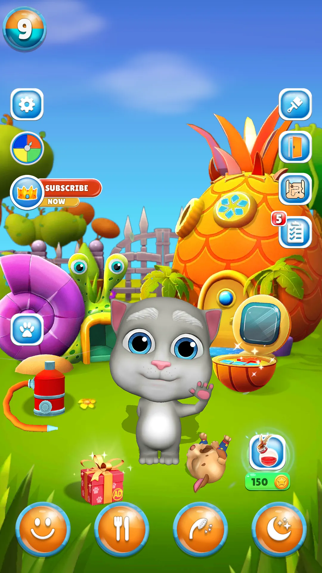 Virtual Pet Bob - Funny Cat | Indus Appstore | Screenshot