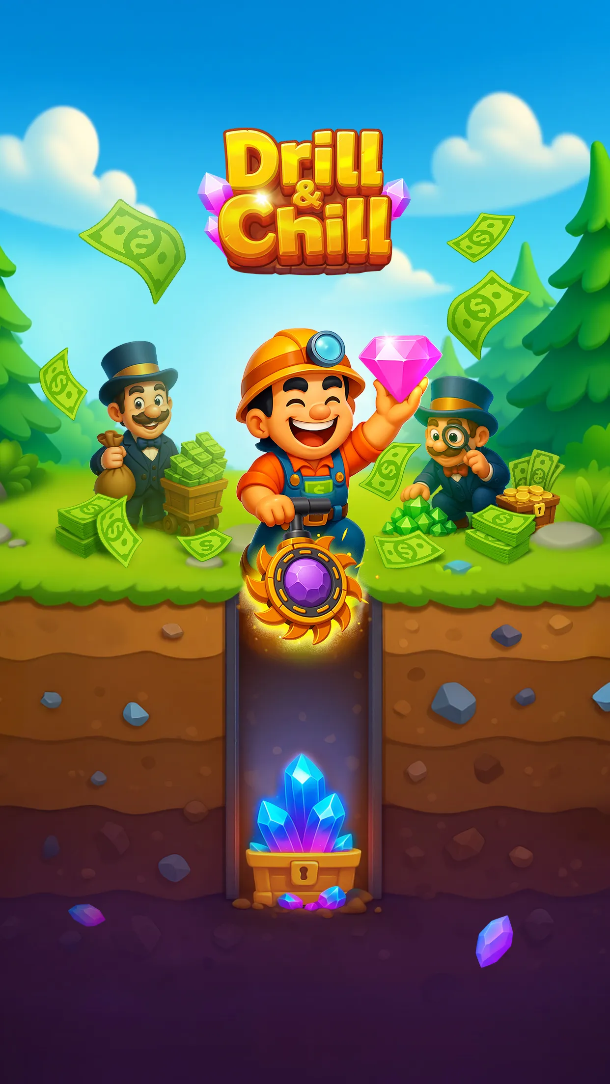 Drill&Chill: Idle Miner Tycoon | Indus Appstore | Screenshot