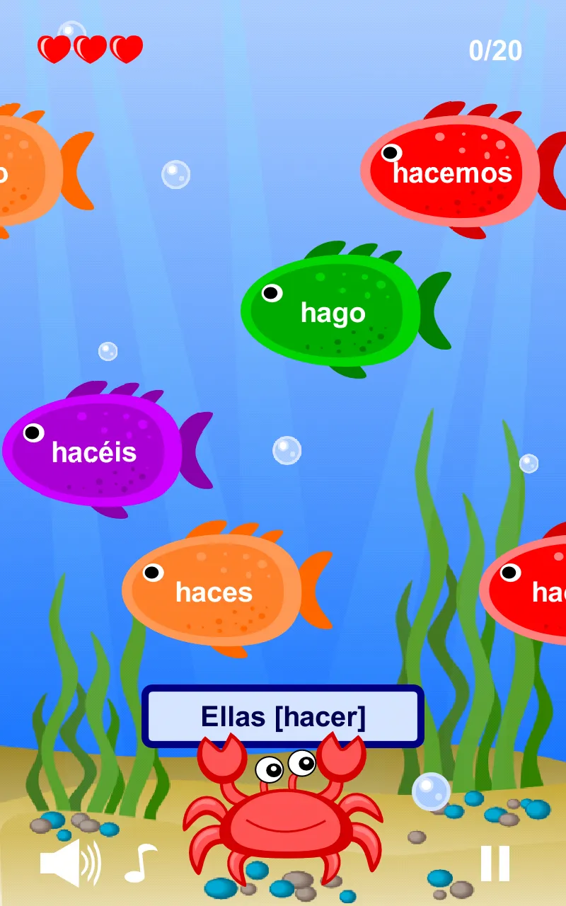 Spanish Verbs Learning Game | Indus Appstore | Screenshot