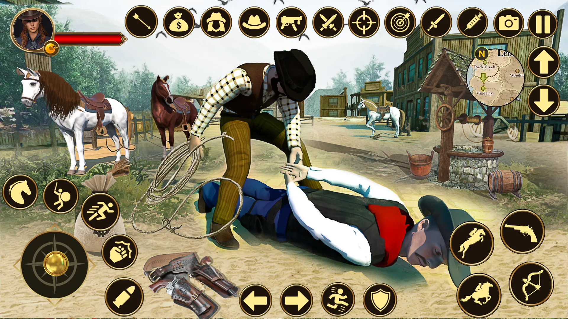 West Cowboy Games Horse Riding | Indus Appstore | Screenshot