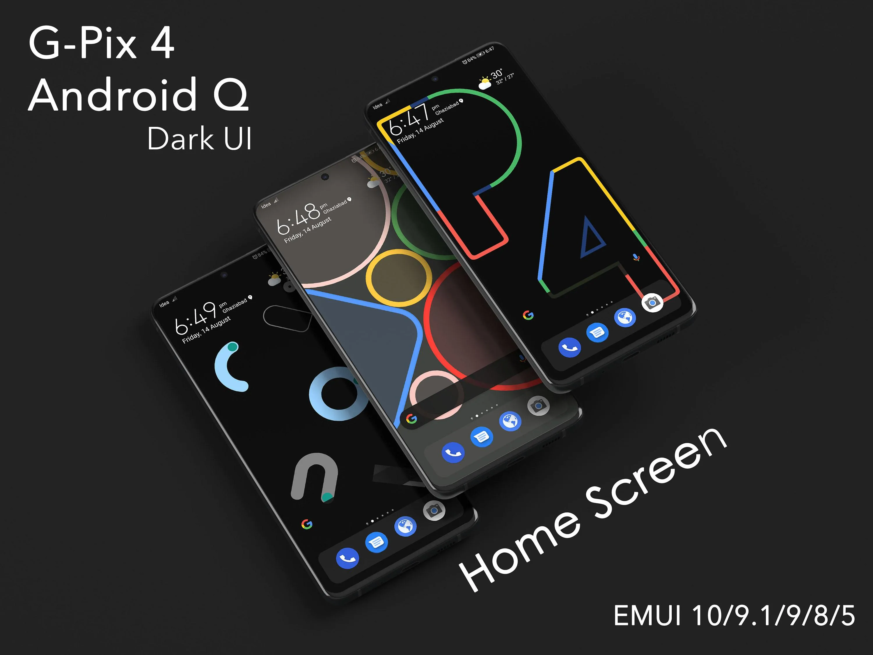 G-Pix  Android-12 Dark UI EMUI | Indus Appstore | Screenshot