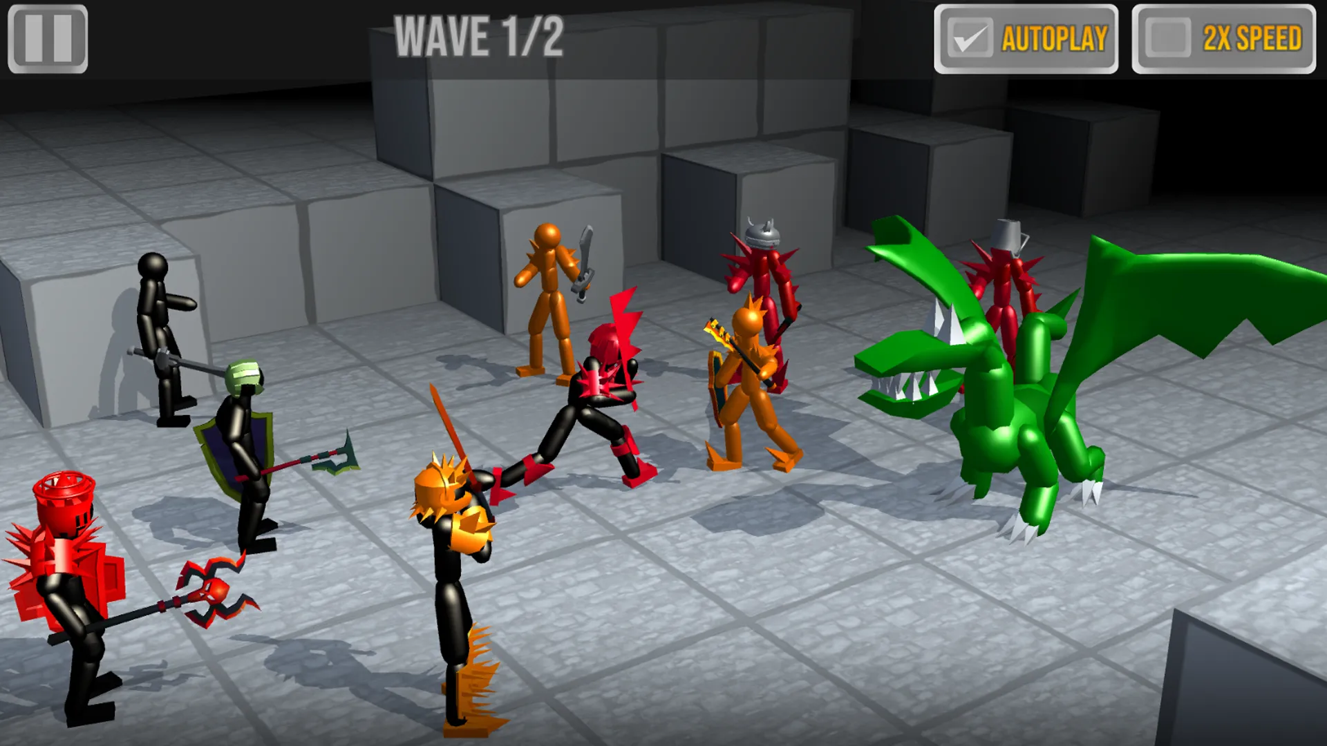 Stickman Raid Warriors Legends | Indus Appstore | Screenshot