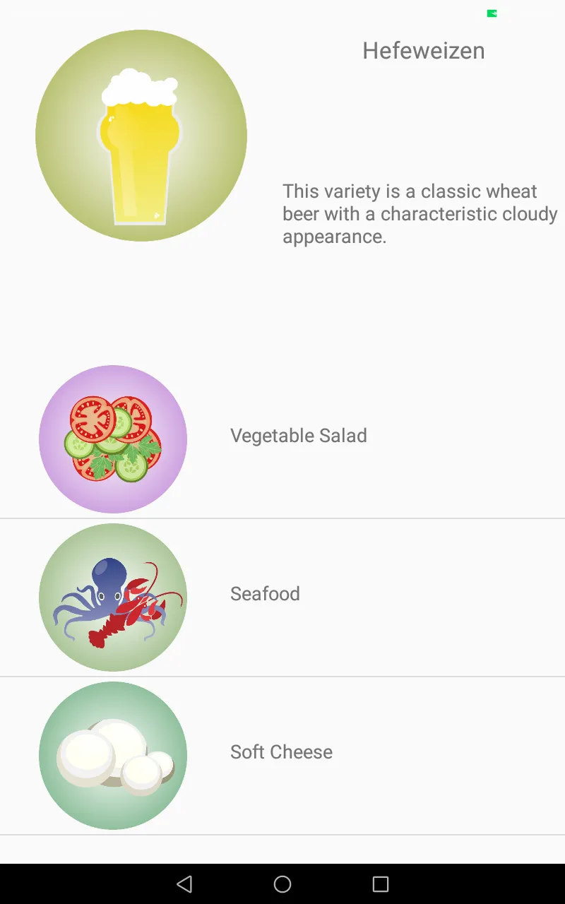 Beer and Food Pairing | Indus Appstore | Screenshot