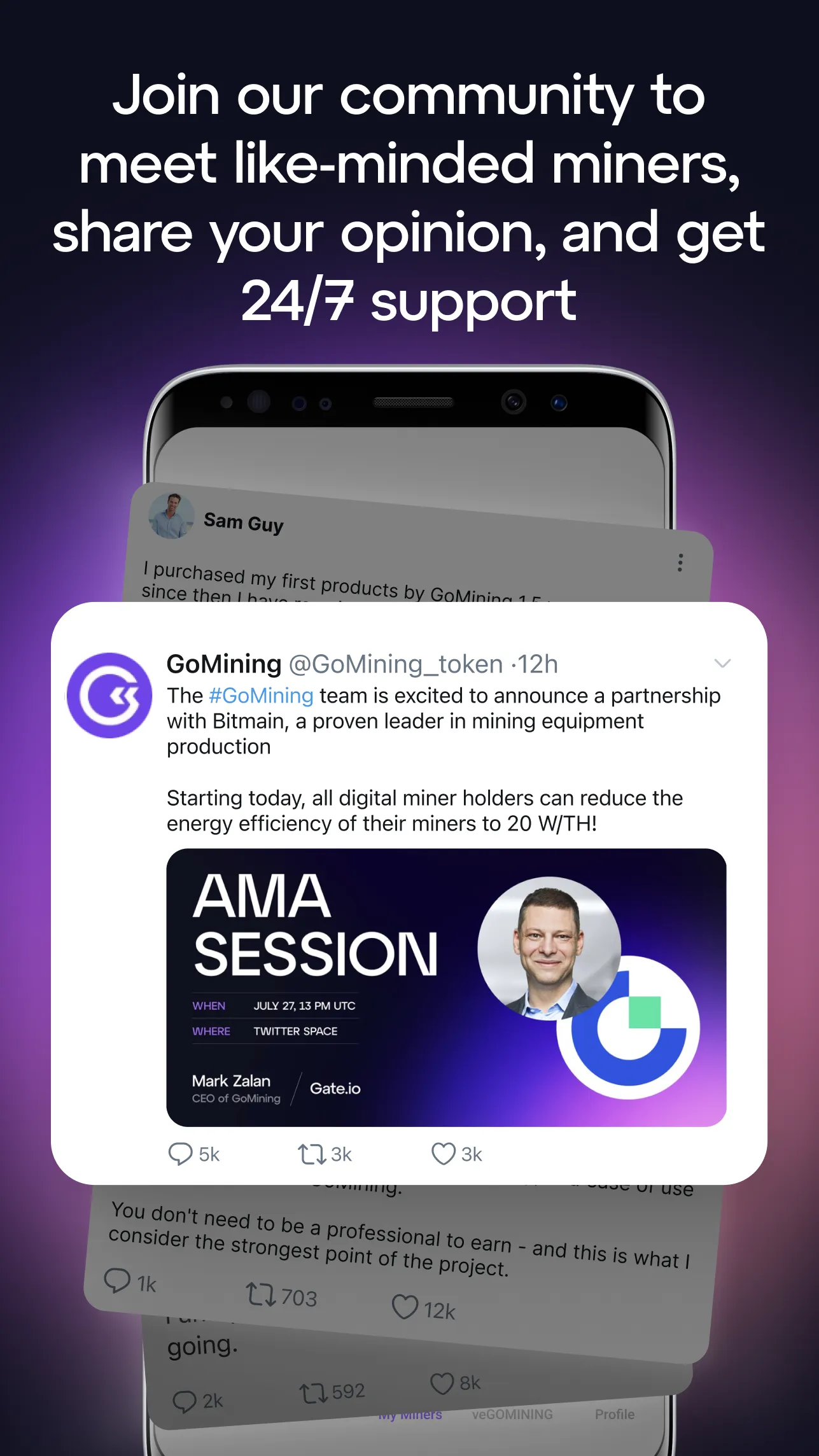 GoMining - Coin Mining App | Indus Appstore | Screenshot