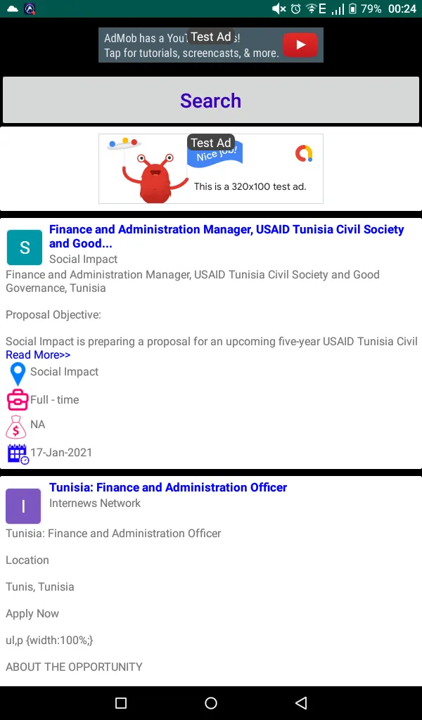 Tunisia Jobs, Jobs in Tunisia | Indus Appstore | Screenshot