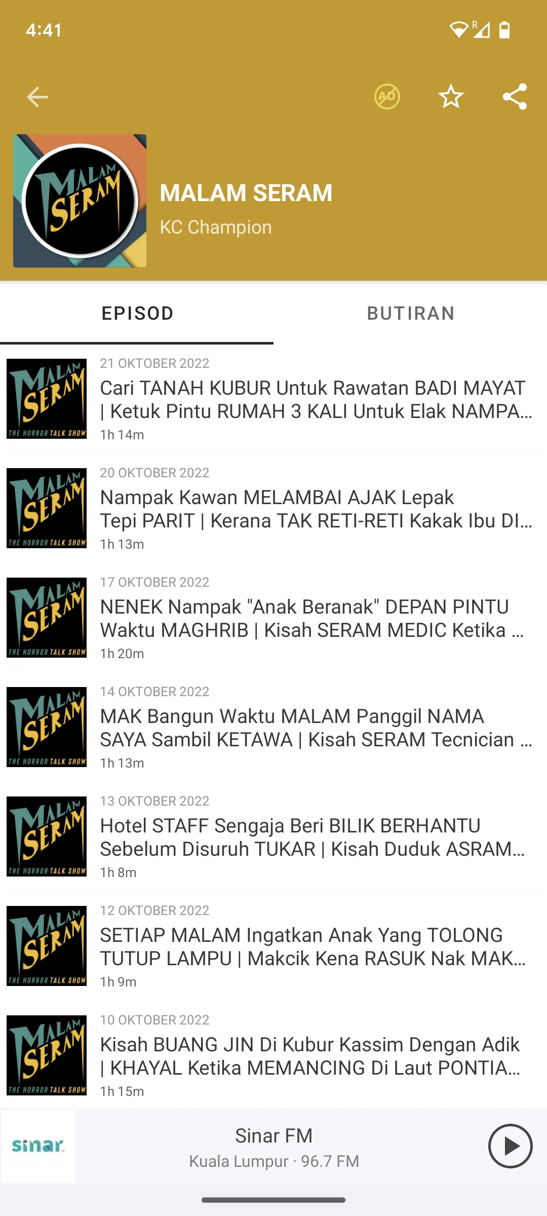 Radio FM Malaysia | Indus Appstore | Screenshot