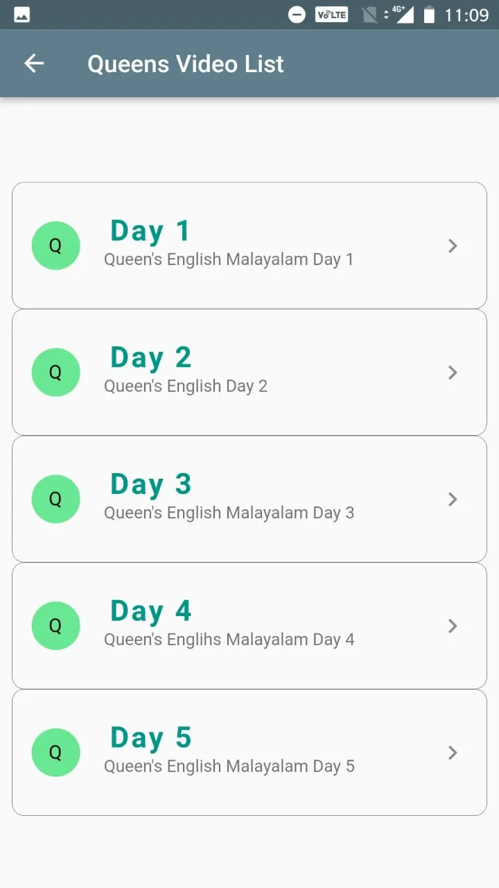 queens english malayalam | Indus Appstore | Screenshot