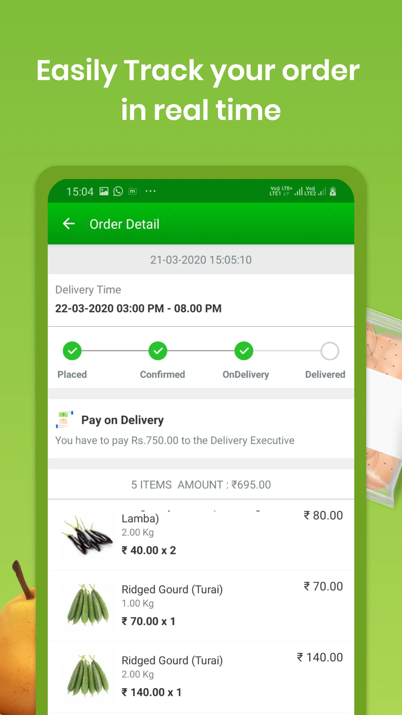 Veg n more - Grocery App | Indus Appstore | Screenshot