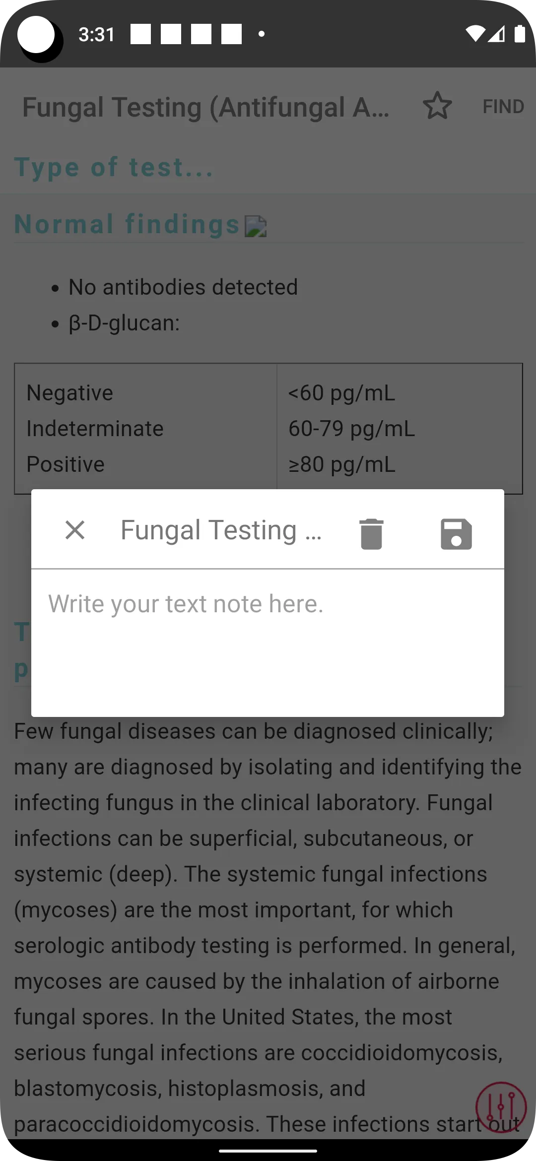 Mosby’s Diag & Lab Test Ref | Indus Appstore | Screenshot