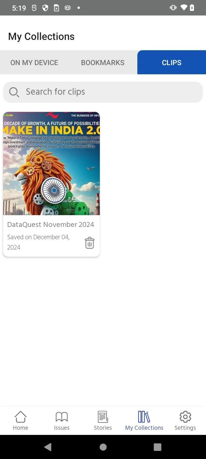 DataQuest | Indus Appstore | Screenshot