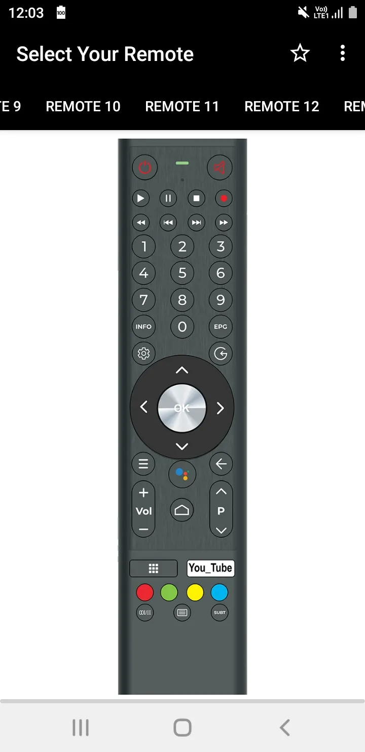 Kogan TV Remote | Indus Appstore | Screenshot