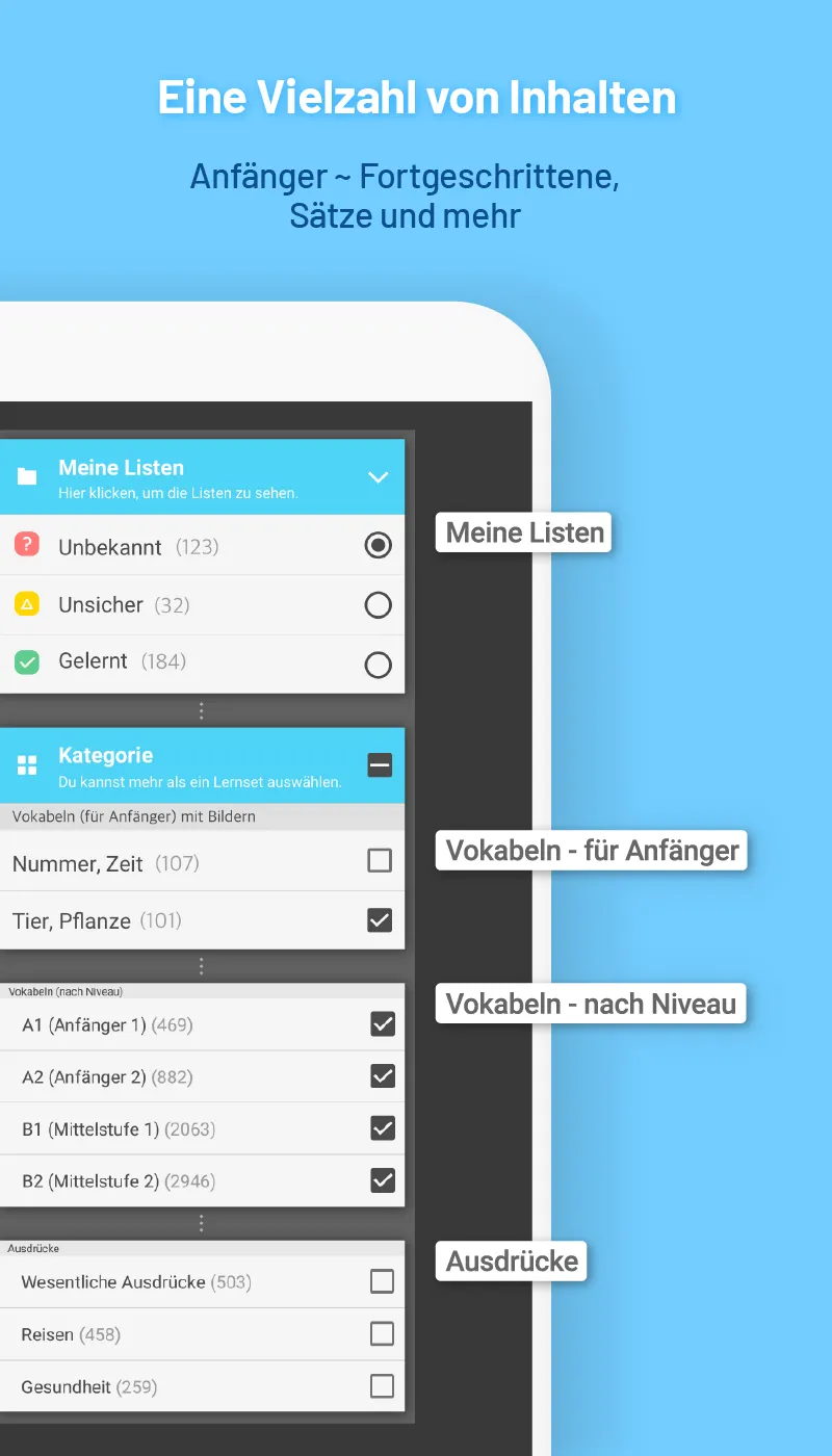 WordBit Arabisch (for German) | Indus Appstore | Screenshot