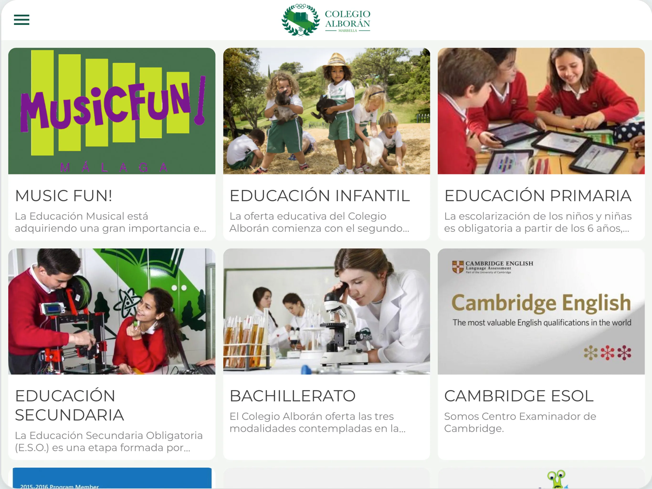 Colegio Alborán | Indus Appstore | Screenshot