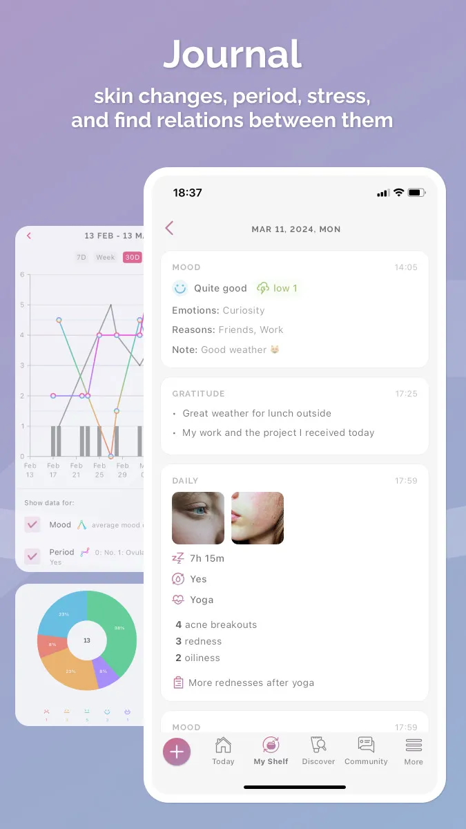 FeelinMySkin: Skincare Routine | Indus Appstore | Screenshot