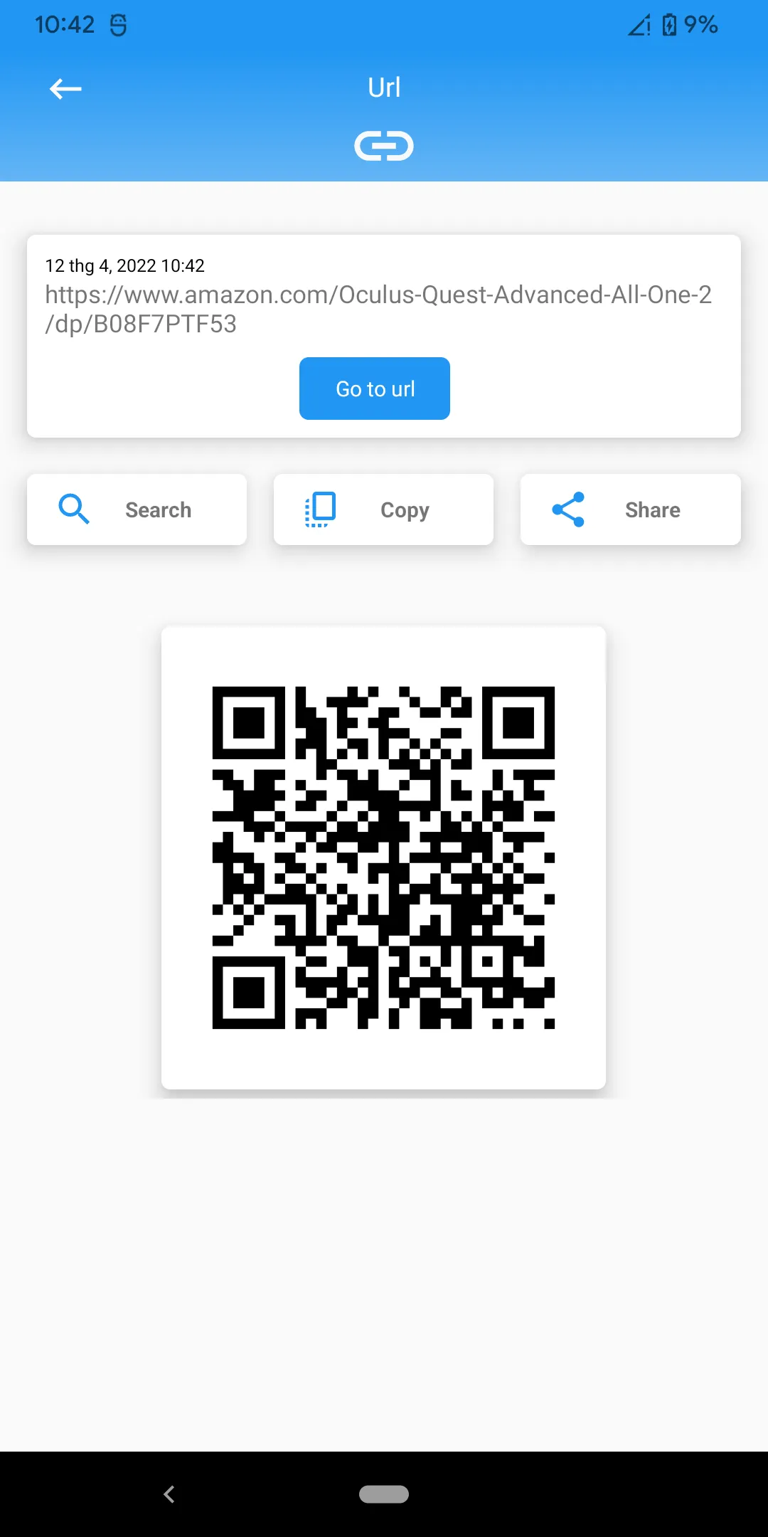 QR & Barcode Scanner | Indus Appstore | Screenshot