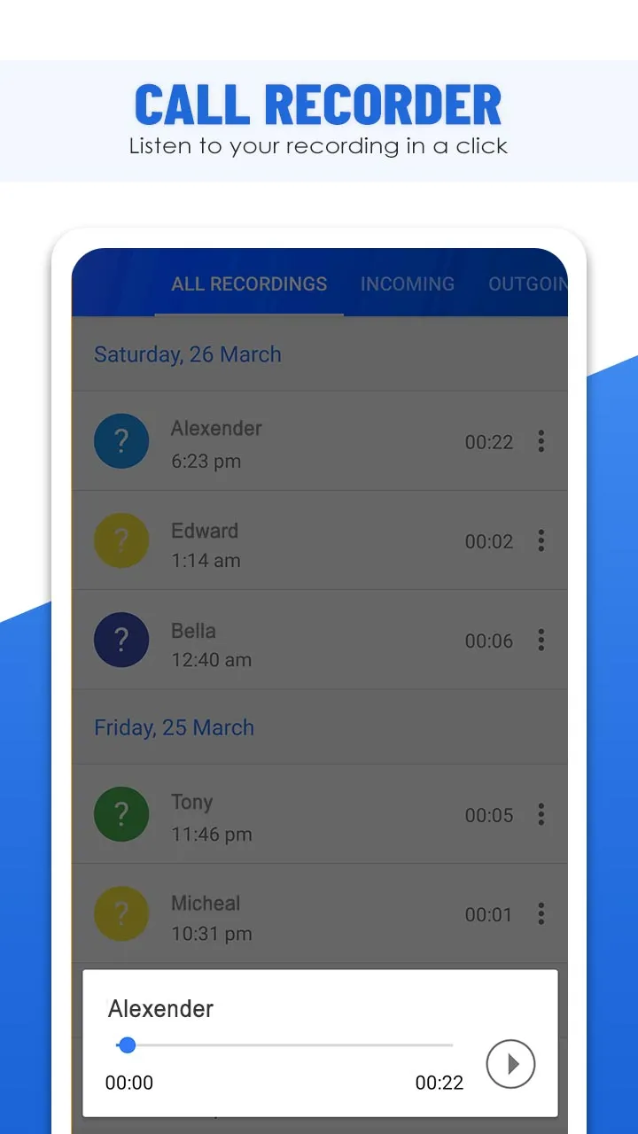 Auto Call Recorder All | Indus Appstore | Screenshot