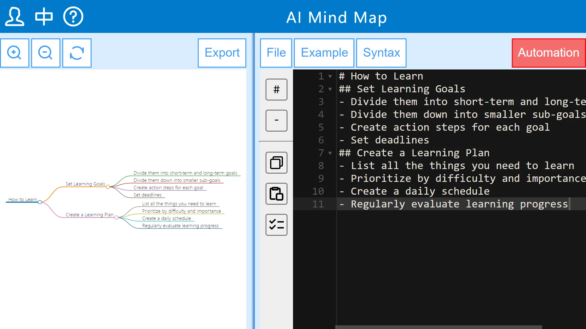 AI Markmap Mind Map Generator | Indus Appstore | Screenshot