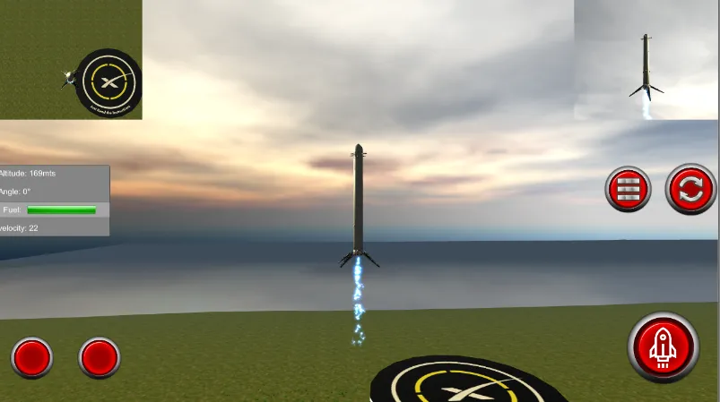 Space Rocket Launch & Landing  | Indus Appstore | Screenshot