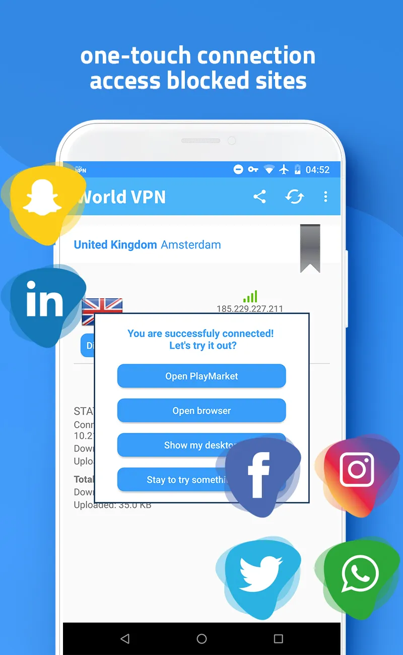 iVPN: Best VPN & Proxy browser | Indus Appstore | Screenshot