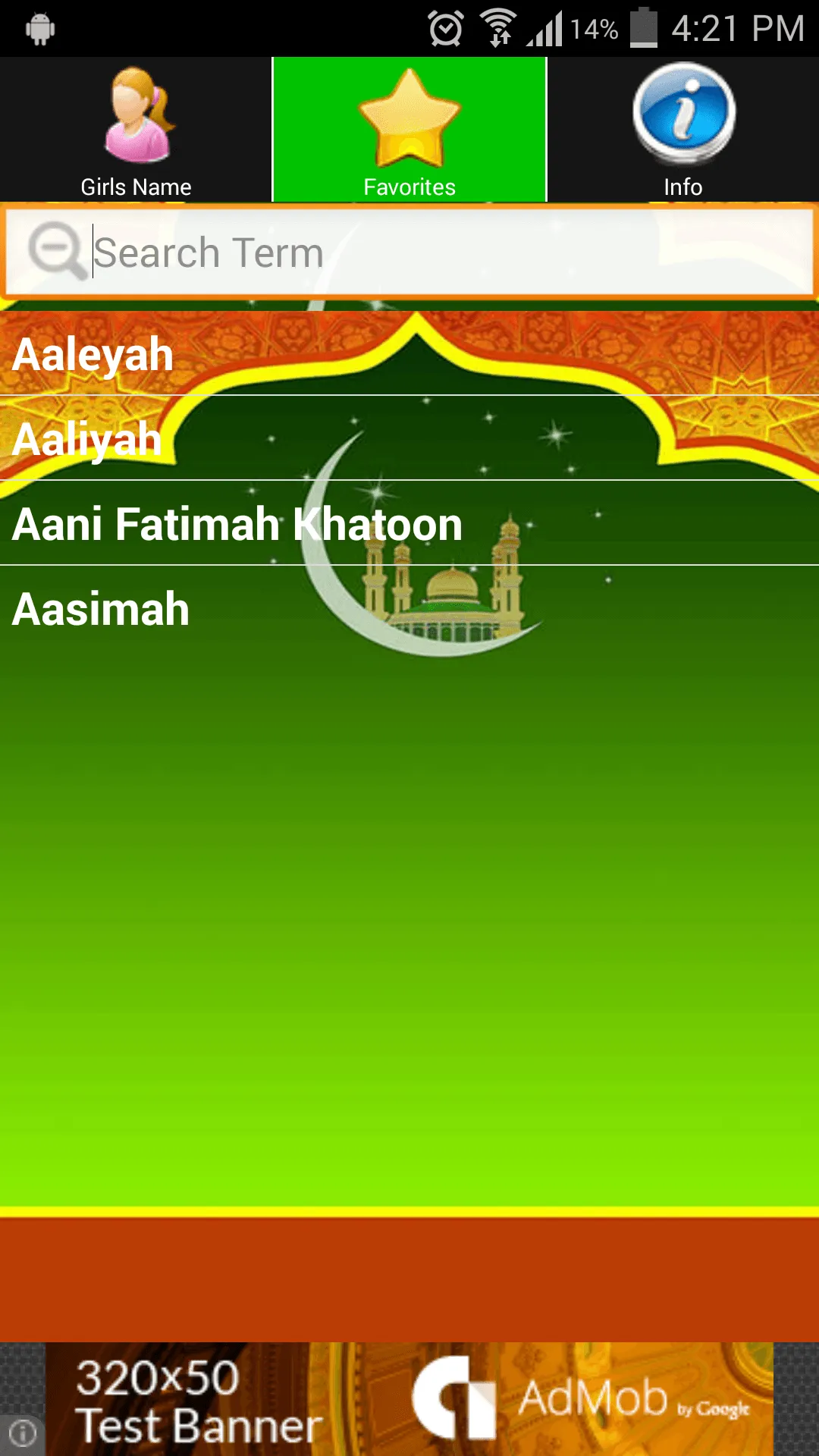 Islamic Names with Meanings | Indus Appstore | Screenshot