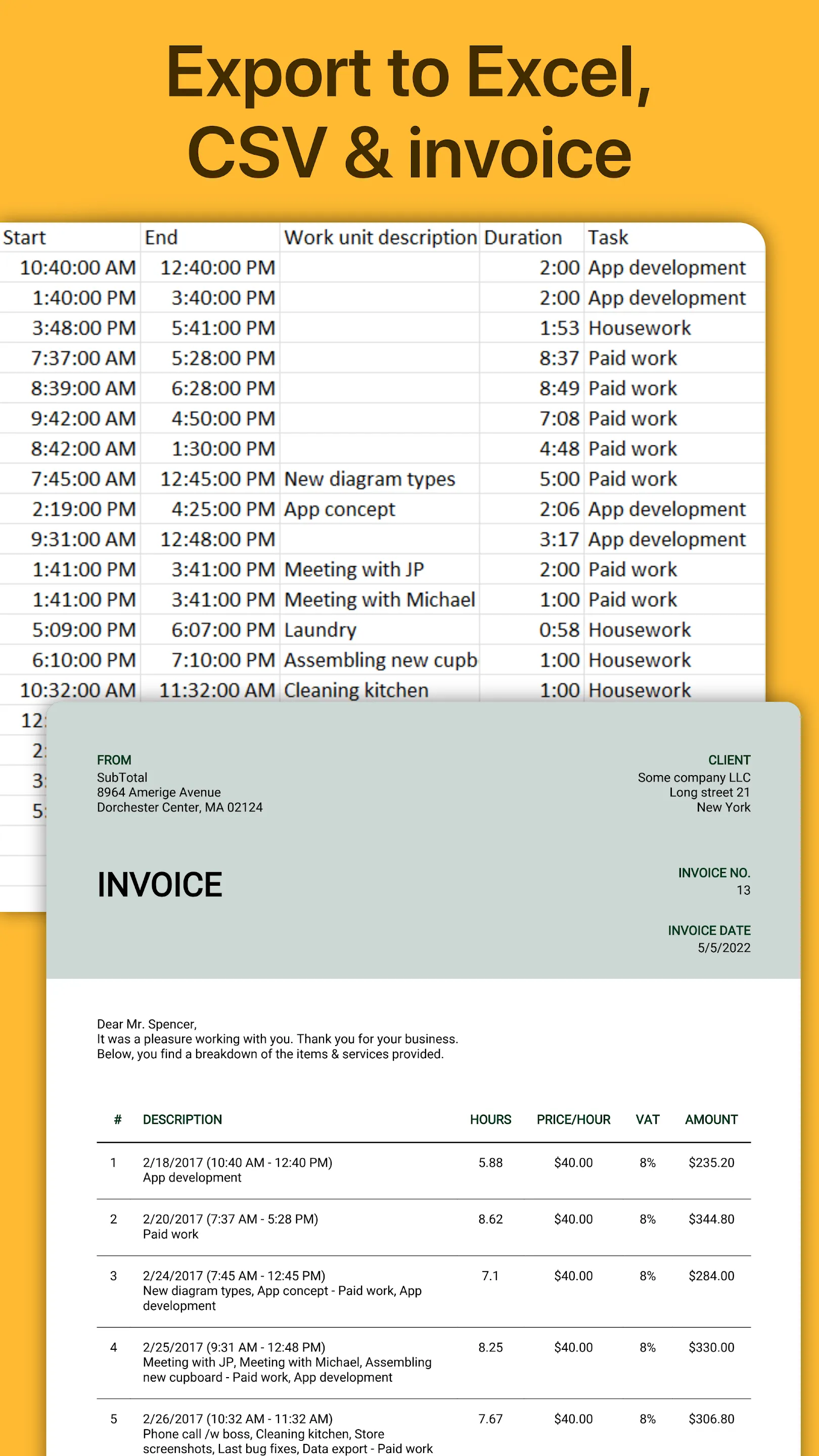 WorkingHours - Time Tracking | Indus Appstore | Screenshot