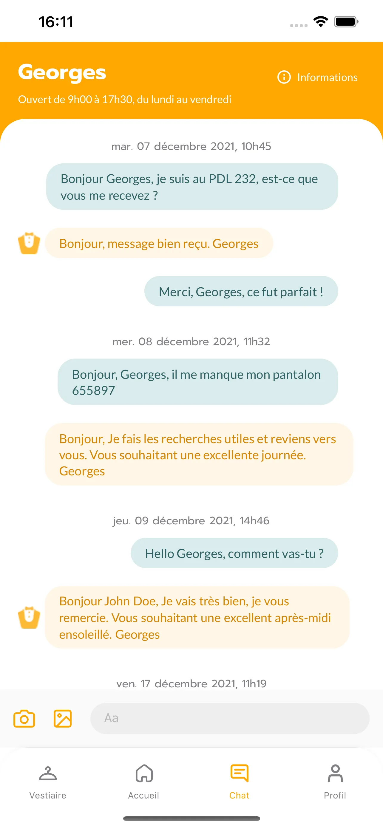 myGeorges | Indus Appstore | Screenshot