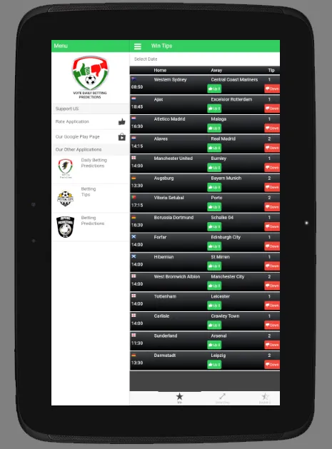 Betting Tips Predictions Vote | Indus Appstore | Screenshot