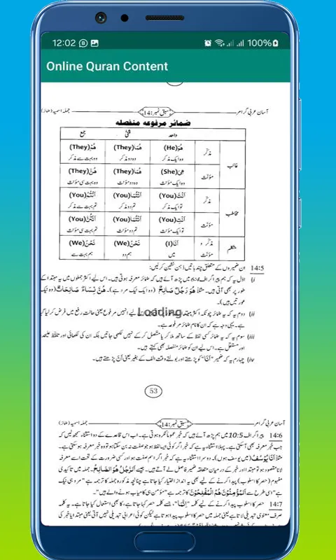 Online Quran Quranic Content | Indus Appstore | Screenshot